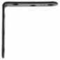 AMIG 22510  
 Ángulo 3  
 60 x 19 x 2 mm  
 Acero  
 Negro