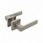 AMIG 22513  
 Manilla con roseta + bocallaves CADIZ  
 51 x 51 mm  
 Zamak  
 Cromado mate