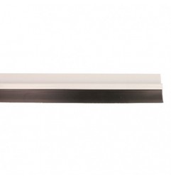 AMIG 22557  
 Burlete 5  
 1000 mm  
 Aluminio  
 Blanco