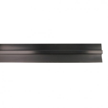 AMIG 22559  
 Burlete 5  
 1000 mm  
 Aluminio  
 Negro