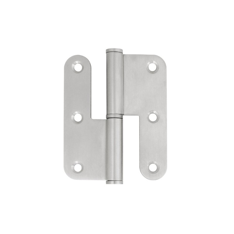 AMIG 22582  
 Pernio 441  
 2 ½'  
 Acero inoxidable  
 Mate - Derecha