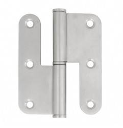 AMIG 22587  
 Pernio 441  
 3 ½'  
 Acero inoxidable  
 Mate - Izquierda