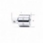 928/15 Adaptador con cuadrado hembra de 3/4&quot, y macho de 1/2&quot,, cromado
