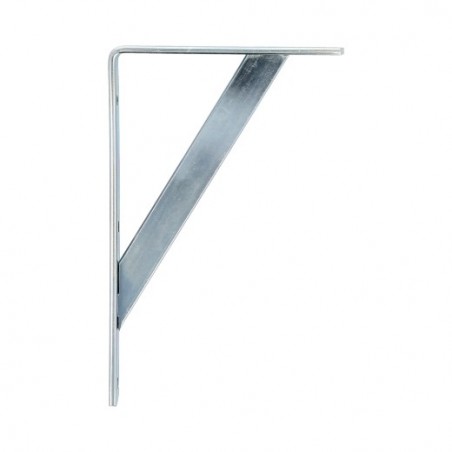 AMIG 22589  
 Palomilla reforzada 9  
 200 x 125 mm  
 Acero  
 Zincado