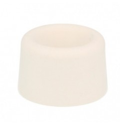 AMIG 22603  
 Tope puerta 410  
 Ø40 x 25 mm  
 Goma  
 Blanco