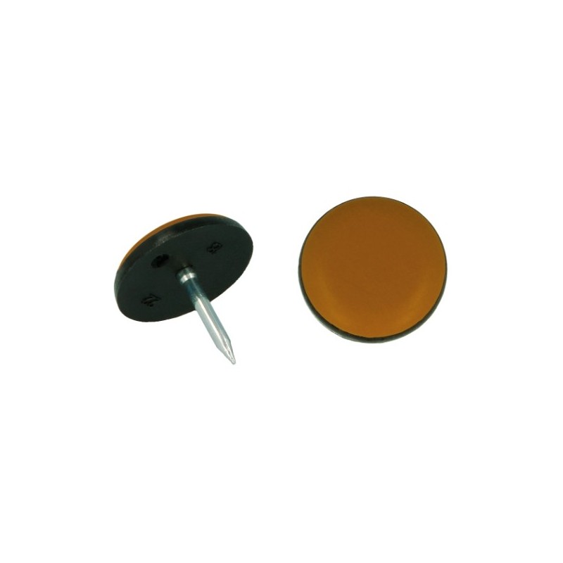 AMIG 22613  
 Patín deslizador 78  
 Ø22 mm  
 Teflón  
 Marrón