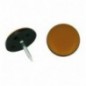 AMIG 22613  
 Patín deslizador 78  
 Ø22 mm  
 Teflón  
 Marrón