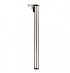 AMIG 22623  
 Pata de mesa 17  
 Ø50 x 710 mm  
 Acero  
 Cromado mate