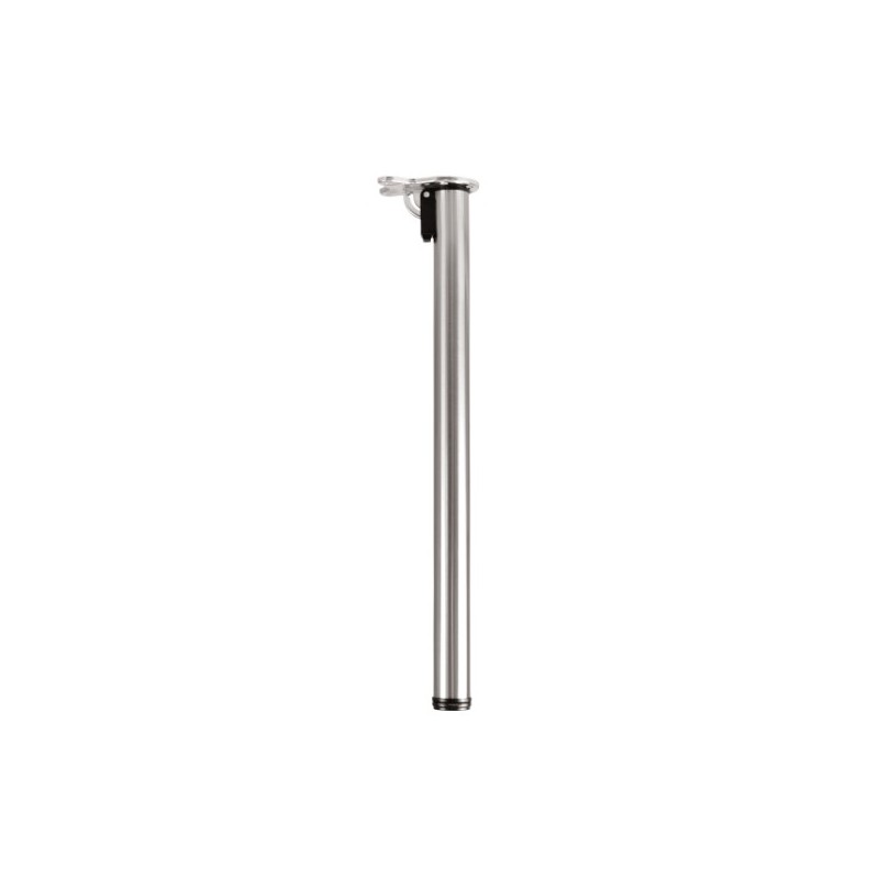 AMIG 22623  
 Pata de mesa 17  
 Ø50 x 710 mm  
 Acero  
 Cromado mate