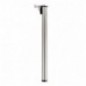 AMIG 22623  
 Pata de mesa 17  
 Ø50 x 710 mm  
 Acero  
 Cromado mate