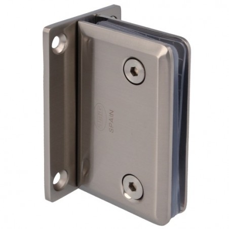 AMIG 22624  
 Soporte D  
 88 x 54 mm  
 Zamak  
 Níquel mate