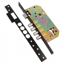 AMIG 22627  
 Cerradura 100 BASE  
 60/85  
 Acero  
 Negro