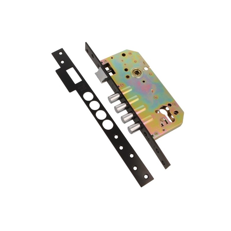AMIG 22627  
 Cerradura 100 BASE  
 60/85  
 Acero  
 Negro
