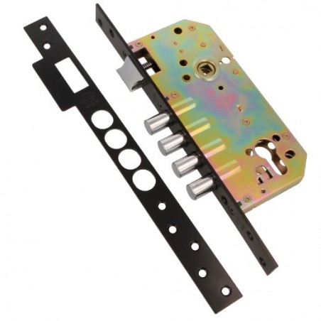 AMIG 22627  
 Cerradura 100 BASE  
 60/85  
 Acero  
 Negro