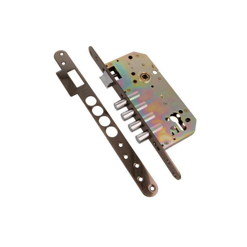 AMIG 22632  
 Cerradura 101 BASE  
 60/85  
 Acero  
 Cuero