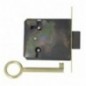 AMIG 22635  
 Cerradura mueble 8  
 20 mm  
 Latón  
 Mate