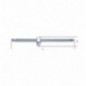 928/42 Mango corredizo en T de 3/4&quot,, cromado
