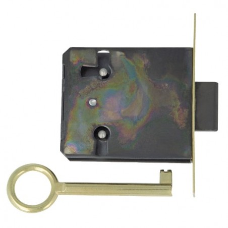 AMIG 22637  
 Cerradura mueble 8  
 30 mm  
 Latón  
 Mate