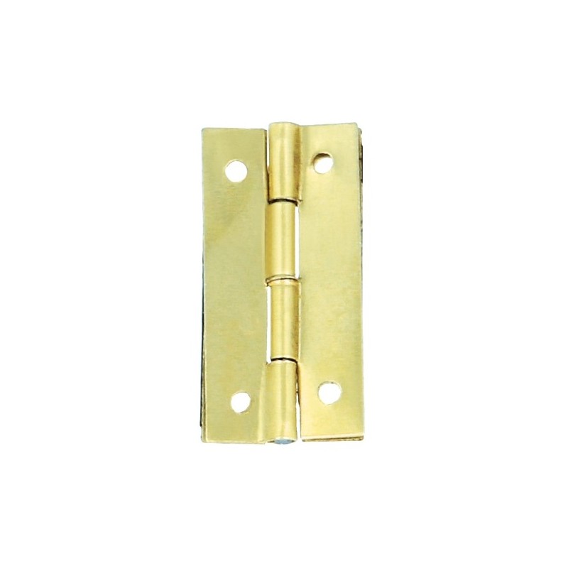 AMIG 22645  
 Bisagra estuche 12  
 20 x 10 mm  
 Latón  
 Mate