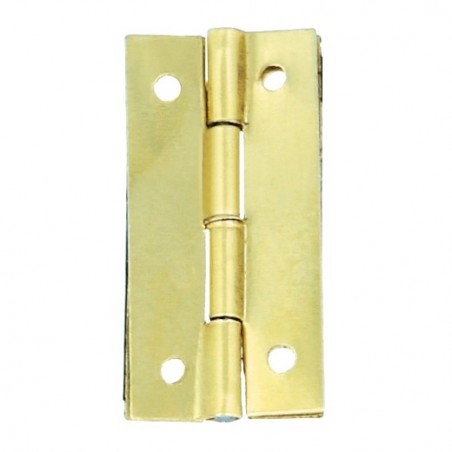 AMIG 22645  
 Bisagra estuche 12  
 20 x 10 mm  
 Latón  
 Mate