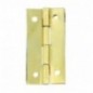AMIG 22645  
 Bisagra estuche 12  
 20 x 10 mm  
 Latón  
 Mate