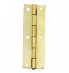 AMIG 22646  
 Bisagra estuche 12  
 30 x 10 mm  
 Latón  
 Mate