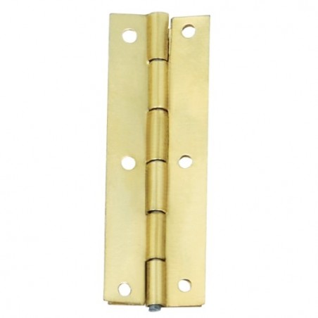 AMIG 22646  
 Bisagra estuche 12  
 30 x 10 mm  
 Latón  
 Mate