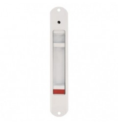 AMIG 22658  
 Cierre de embutir 3800  
 174 x 29 mm  
 Aluminio  
 Blanco