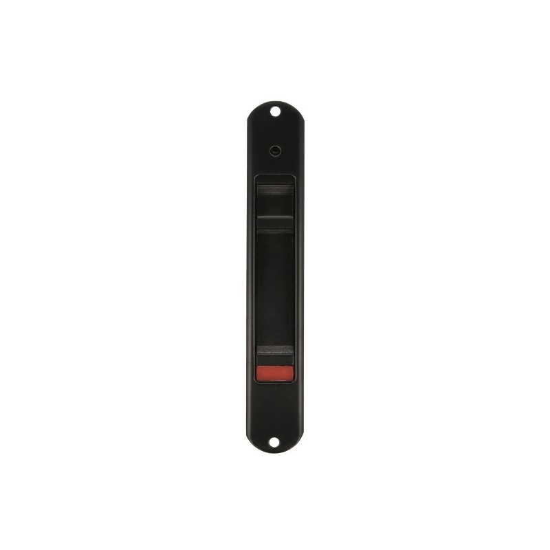 AMIG 22659  
 Cierre de embutir 3800  
 174 x 29 mm  
 Aluminio  
 Negro