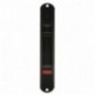 AMIG 22659  
 Cierre de embutir 3800  
 174 x 29 mm  
 Aluminio  
 Negro