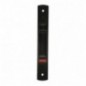 AMIG 22661  
 Cierre de embutir 3850  
 192 x 28 mm  
 Aluminio  
 Negro