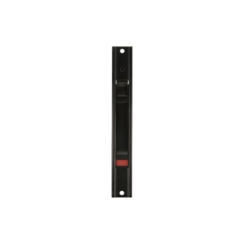 AMIG 22669  
 Cierre de embutir 3600  
 174 x 23 mm  
 Aluminio  
 Negro