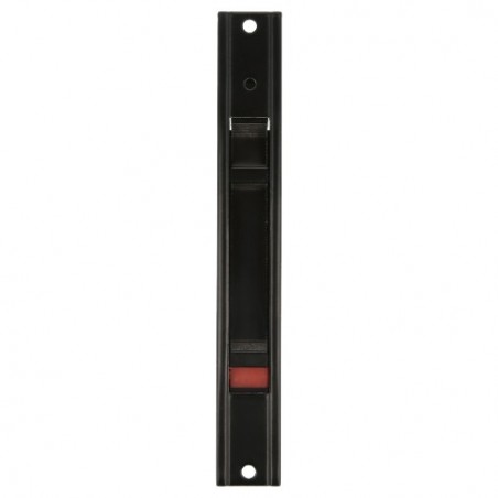 AMIG 22669  
 Cierre de embutir 3600  
 174 x 23 mm  
 Aluminio  
 Negro