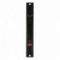 AMIG 22669  
 Cierre de embutir 3600  
 174 x 23 mm  
 Aluminio  
 Negro