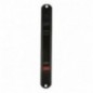 AMIG 22671  
 Cierre de embutir 3650  
 174 x 23 mm  
 Aluminio  
 Negro