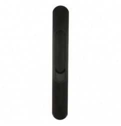 AMIG 22673  
 Cierre de embutir 3700  
 169 x 23 mm  
 Aluminio  
 Negro