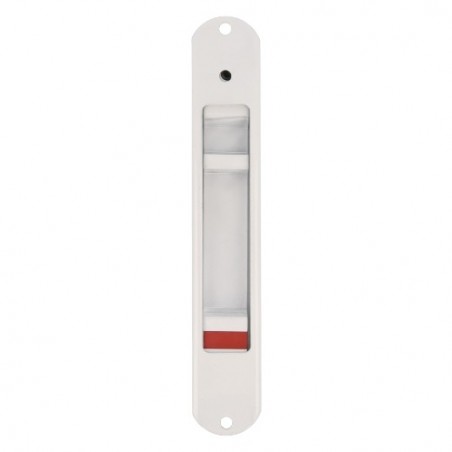 AMIG 22674  
 Cierre de embutir 3800  
 174 x 29 mm  
 Aluminio  
 Blanco
