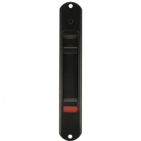 AMIG 22675  
 Cierre de embutir 3800  
 174 x 29 mm  
 Aluminio  
 Negro