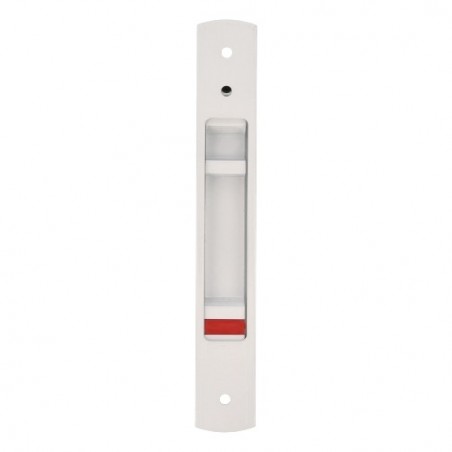 AMIG 22676  
 Cierre de embutir 3850  
 192 x 28 mm  
 Aluminio  
 Blanco