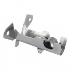 AMIG 22691  
 Soporte frente 30  
 60 x 67 mm  
 Acero  
 Cromado