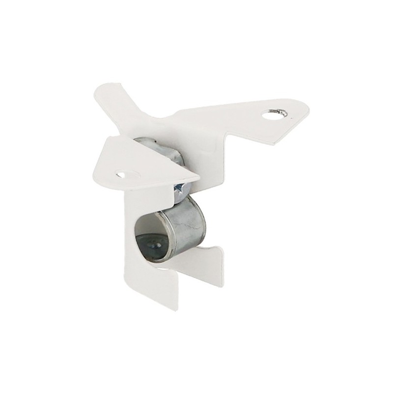 AMIG 22692  
 Soporte techo 31  
 38 x 65 mm  
 Acero  
 Blanco
