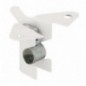 AMIG 22692  
 Soporte techo 31  
 38 x 65 mm  
 Acero  
 Blanco