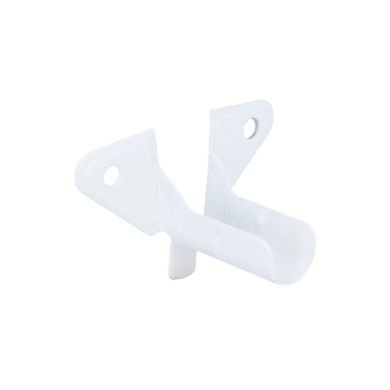 AMIG 22694  
 Soporte lateral 32  
 36 x 61 mm  
 Acero  
 Blanco