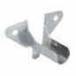 AMIG 22695  
 Soporte lateral 32  
 36 x 61 mm  
 Acero  
 Cromado