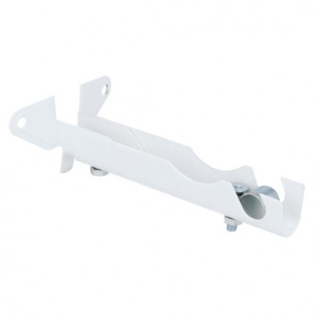 AMIG 22696  
 Soporte extensible 33  
 120-132 x 68 mm  
 Acero  
 Blanco