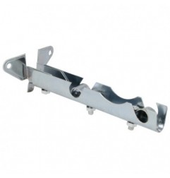 AMIG 22699  
 Soporte frente extensible doble 34  
 143-155 x 68 mm  
 Acero  
 Cromado