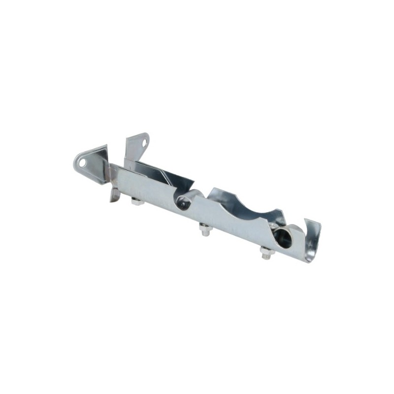 AMIG 22699  
 Soporte frente extensible doble 34  
 143-155 x 68 mm  
 Acero  
 Cromado