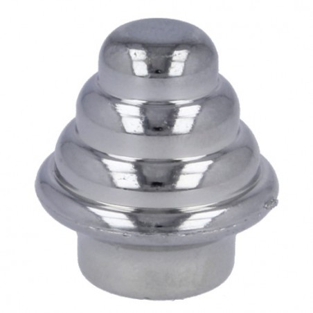 AMIG 22705  
 Terminal bellota 40  
 Ø25 x 26,5 mm  
 Plástico  
 Cromado