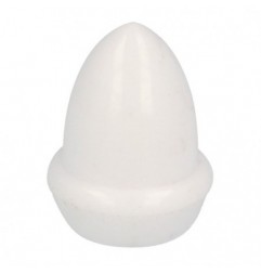 AMIG 22706  
 Terminal piña 41  
 Ø25 x 24 mm  
 Plástico  
 Blanco
