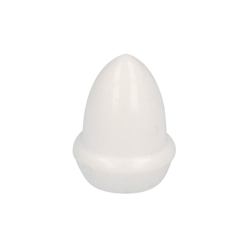 AMIG 22706  
 Terminal piña 41  
 Ø25 x 24 mm  
 Plástico  
 Blanco
